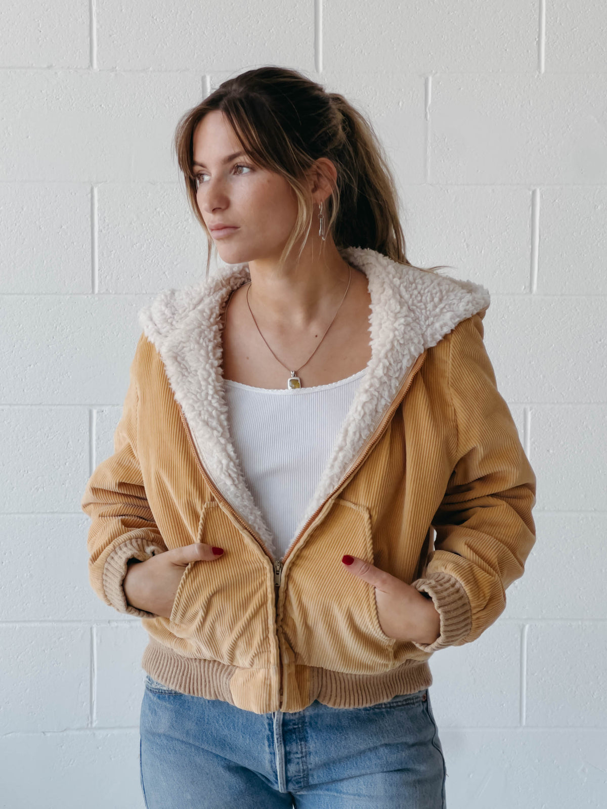 1970s Sherpa lined Corduroy Jacket