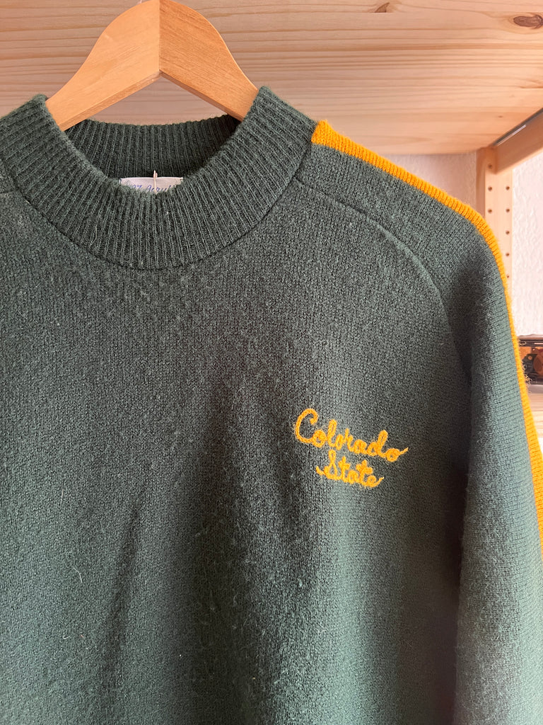 70s Colorado State Sweater