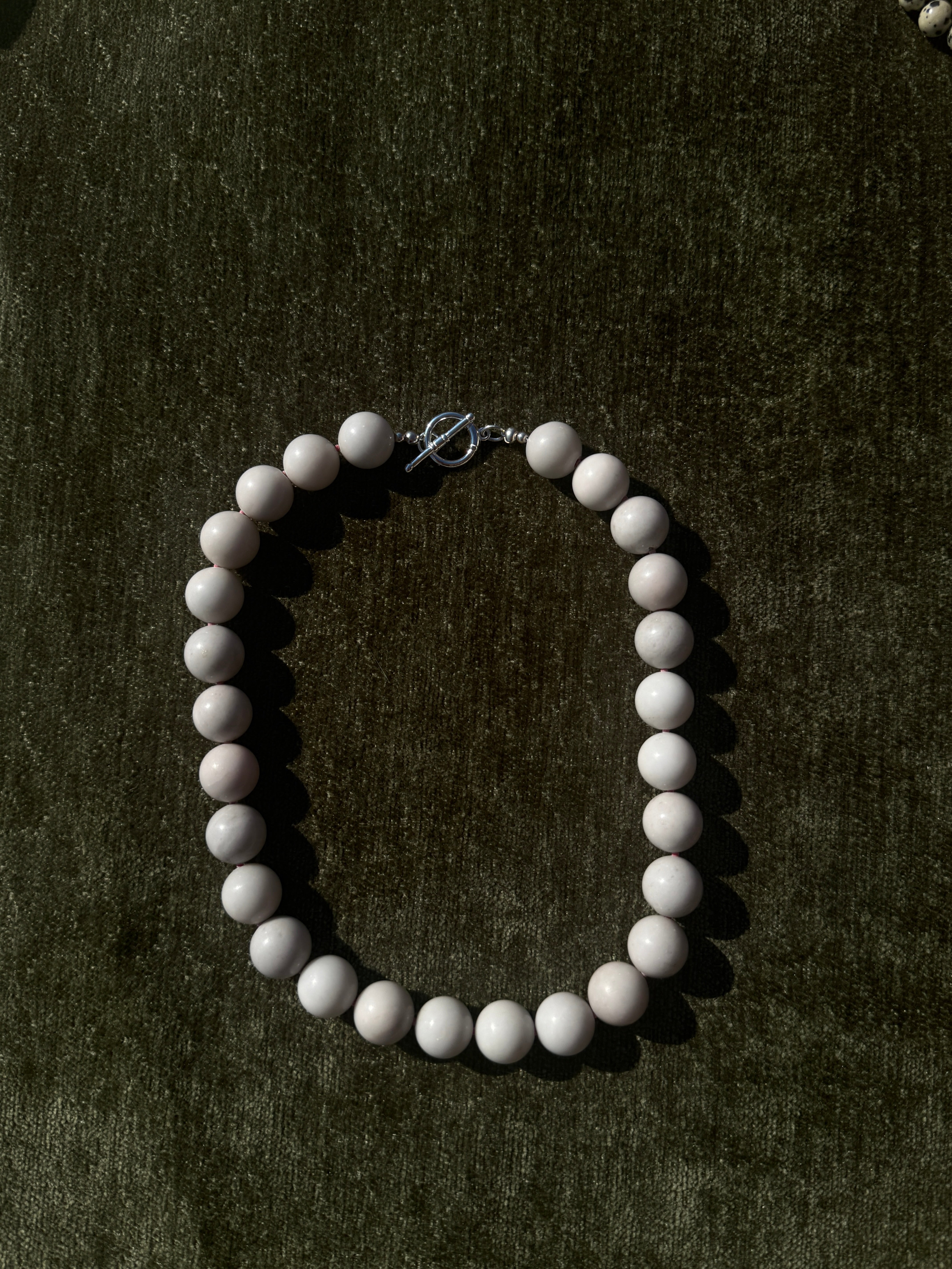 Chunky Agate + Czech Beads | Saint Paloma Vintage